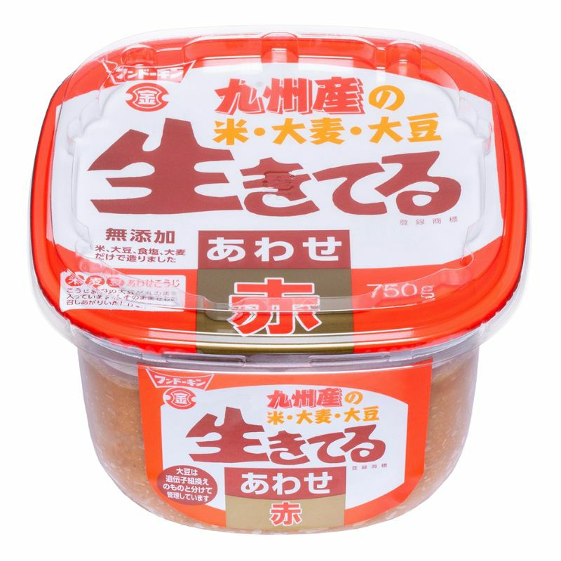 生きてる九州産原料あわせ赤 750gカップ | FUNDOKIN