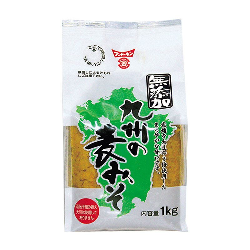 無添加九州の麦みそ 1kg袋タイプ | FUNDOKIN【フンドーキン醤油公式通販】