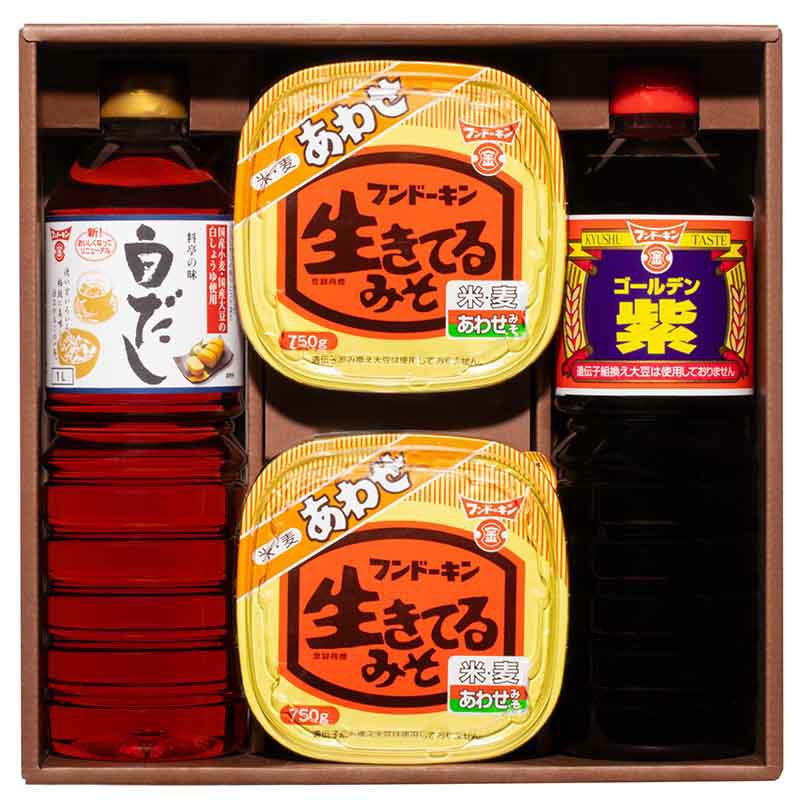 贈答品】味の彩園（FG-4A） | FUNDOKIN【フンドーキン醤油公式通販】