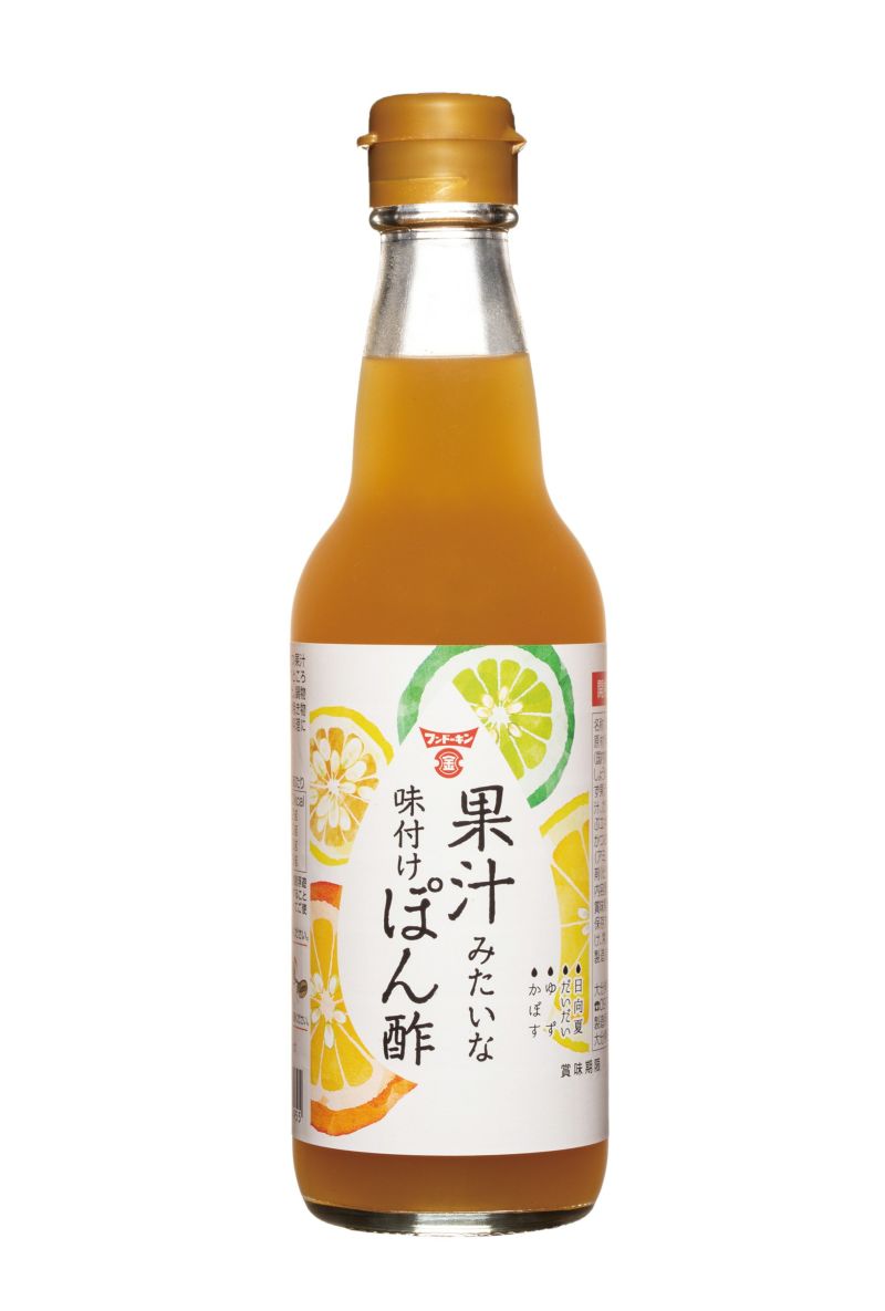 【2023年秋新商品】果汁みたいな味付けぽん酢　360ml瓶 | FUNDOKIN【フンドーキン醤油公式通販】